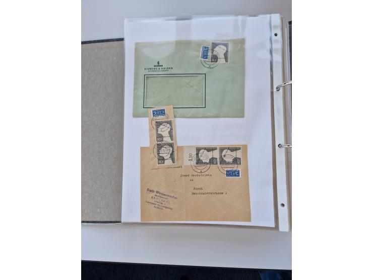 1870/2010 (ca.), Bruchsal und Umgebung, umfangreiche Heimatsammlung in 39 Ringordnern etwas unkonventionell, aber nichtsdesto