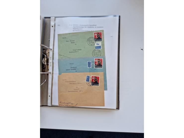 1870/2010 (ca.), Bruchsal und Umgebung, umfangreiche Heimatsammlung in 39 Ringordnern etwas unkonventionell, aber nichtsdesto