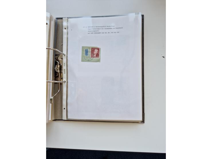 1870/2010 (ca.), Bruchsal und Umgebung, umfangreiche Heimatsammlung in 39 Ringordnern etwas unkonventionell, aber nichtsdesto