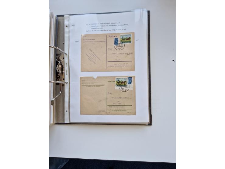 1870/2010 (ca.), Bruchsal und Umgebung, umfangreiche Heimatsammlung in 39 Ringordnern etwas unkonventionell, aber nichtsdesto
