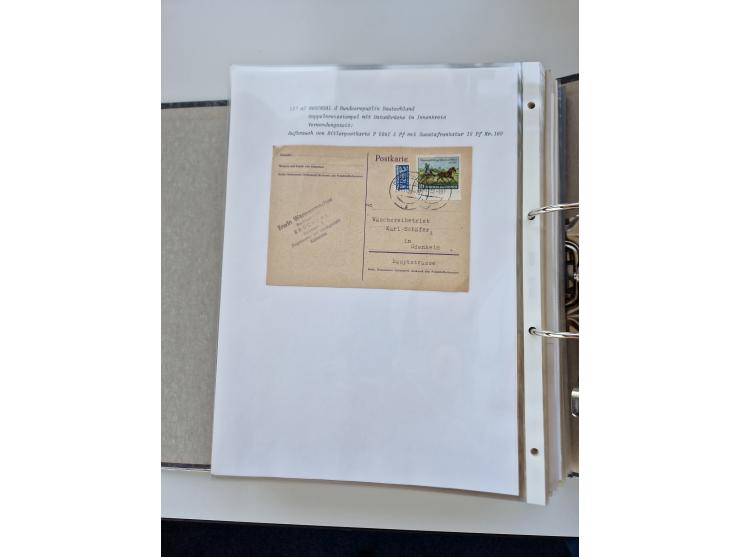 1870/2010 (ca.), Bruchsal und Umgebung, umfangreiche Heimatsammlung in 39 Ringordnern etwas unkonventionell, aber nichtsdesto