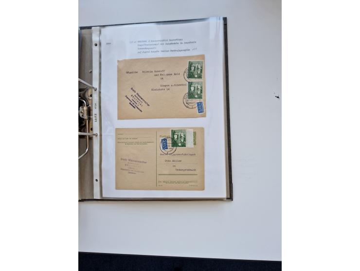 1870/2010 (ca.), Bruchsal und Umgebung, umfangreiche Heimatsammlung in 39 Ringordnern etwas unkonventionell, aber nichtsdesto