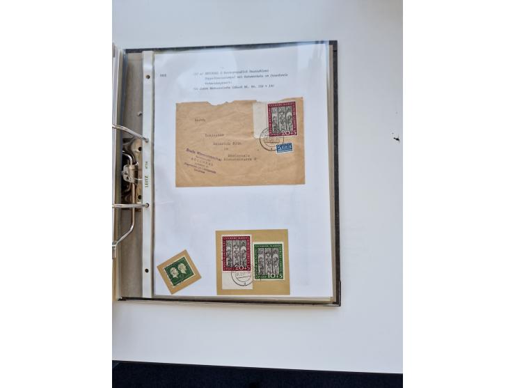 1870/2010 (ca.), Bruchsal und Umgebung, umfangreiche Heimatsammlung in 39 Ringordnern etwas unkonventionell, aber nichtsdesto