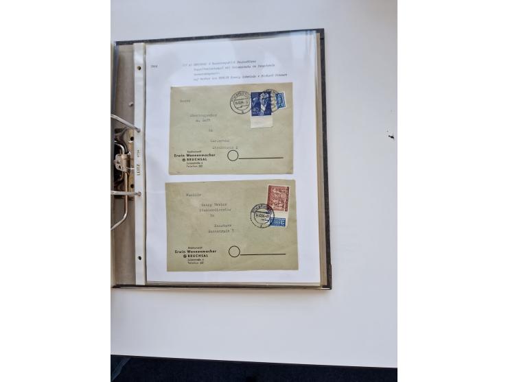 1870/2010 (ca.), Bruchsal und Umgebung, umfangreiche Heimatsammlung in 39 Ringordnern etwas unkonventionell, aber nichtsdesto