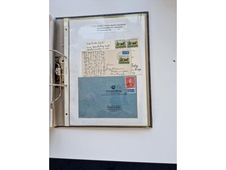 1870/2010 (ca.), Bruchsal und Umgebung, umfangreiche Heimatsammlung in 39 Ringordnern etwas unkonventionell, aber nichtsdesto