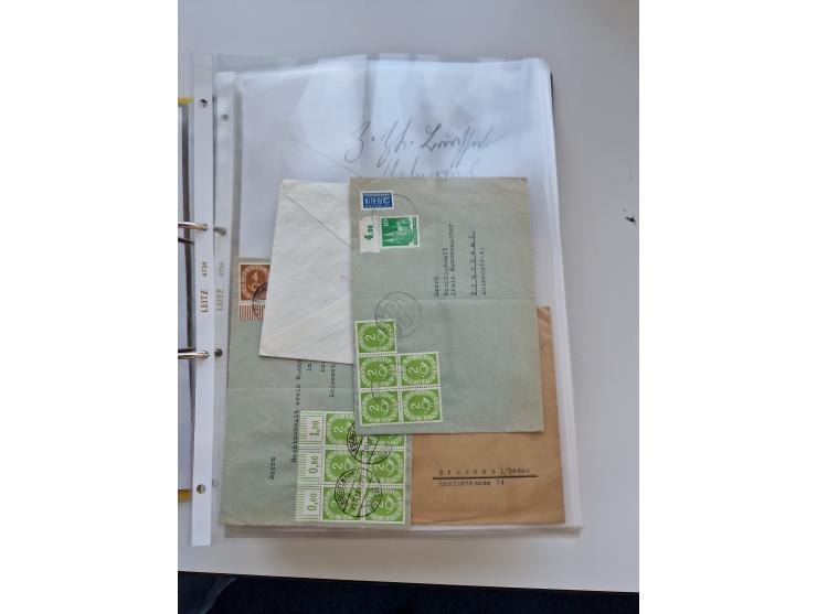 1870/2010 (ca.), Bruchsal und Umgebung, umfangreiche Heimatsammlung in 39 Ringordnern etwas unkonventionell, aber nichtsdesto