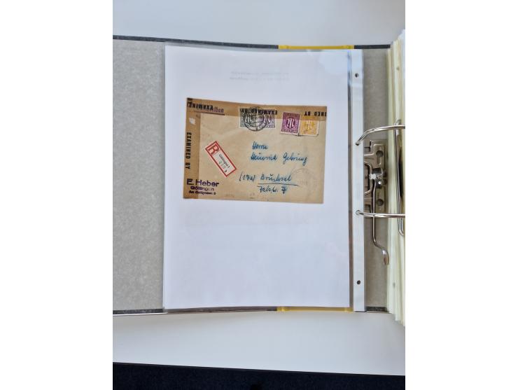 1870/2010 (ca.), Bruchsal und Umgebung, umfangreiche Heimatsammlung in 39 Ringordnern etwas unkonventionell, aber nichtsdesto