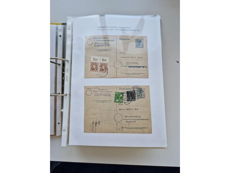 1870/2010 (ca.), Bruchsal und Umgebung, umfangreiche Heimatsammlung in 39 Ringordnern etwas unkonventionell, aber nichtsdesto