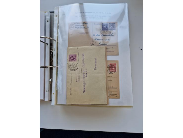 1870/2010 (ca.), Bruchsal und Umgebung, umfangreiche Heimatsammlung in 39 Ringordnern etwas unkonventionell, aber nichtsdesto