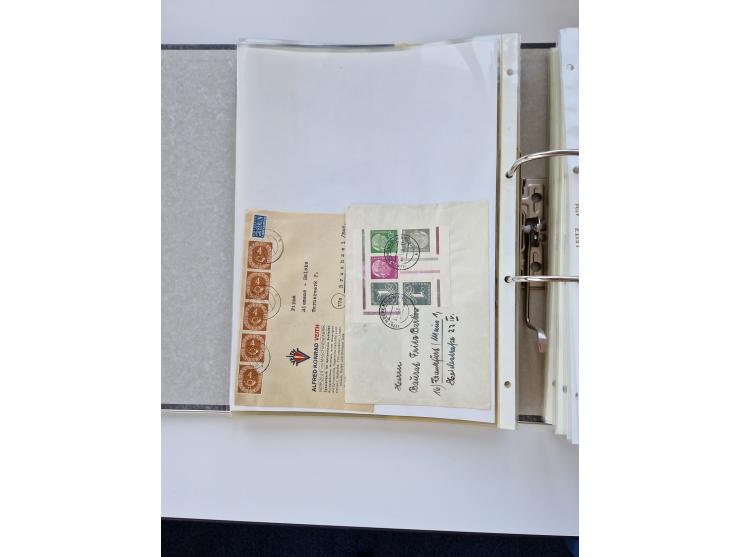 1870/2010 (ca.), Bruchsal und Umgebung, umfangreiche Heimatsammlung in 39 Ringordnern etwas unkonventionell, aber nichtsdesto