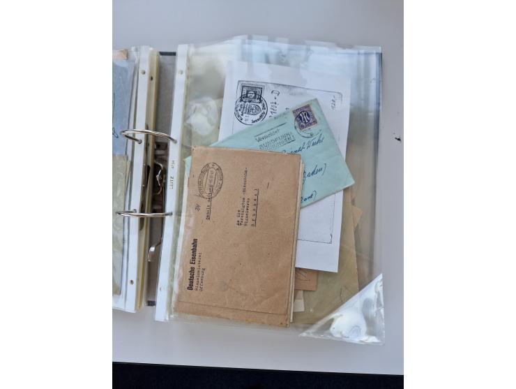 1870/2010 (ca.), Bruchsal und Umgebung, umfangreiche Heimatsammlung in 39 Ringordnern etwas unkonventionell, aber nichtsdesto