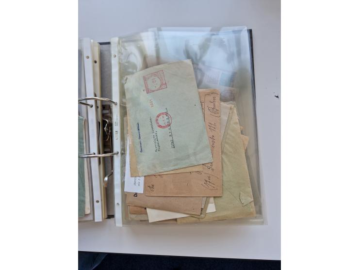 1870/2010 (ca.), Bruchsal und Umgebung, umfangreiche Heimatsammlung in 39 Ringordnern etwas unkonventionell, aber nichtsdesto