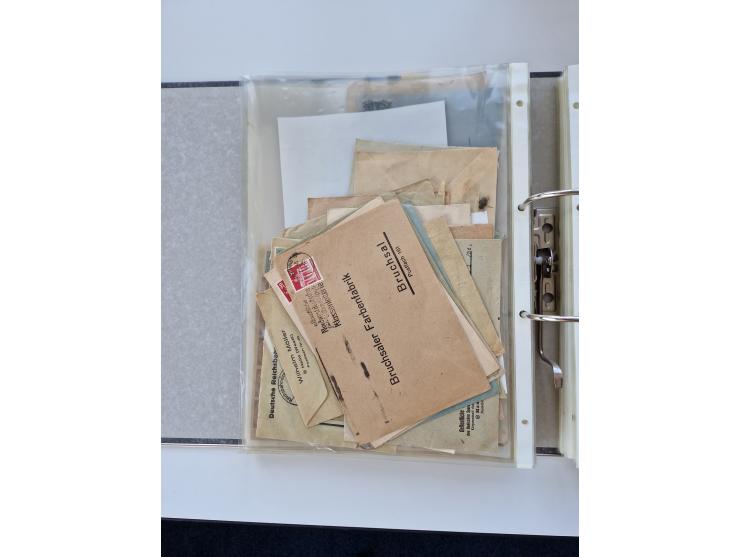 1870/2010 (ca.), Bruchsal und Umgebung, umfangreiche Heimatsammlung in 39 Ringordnern etwas unkonventionell, aber nichtsdesto