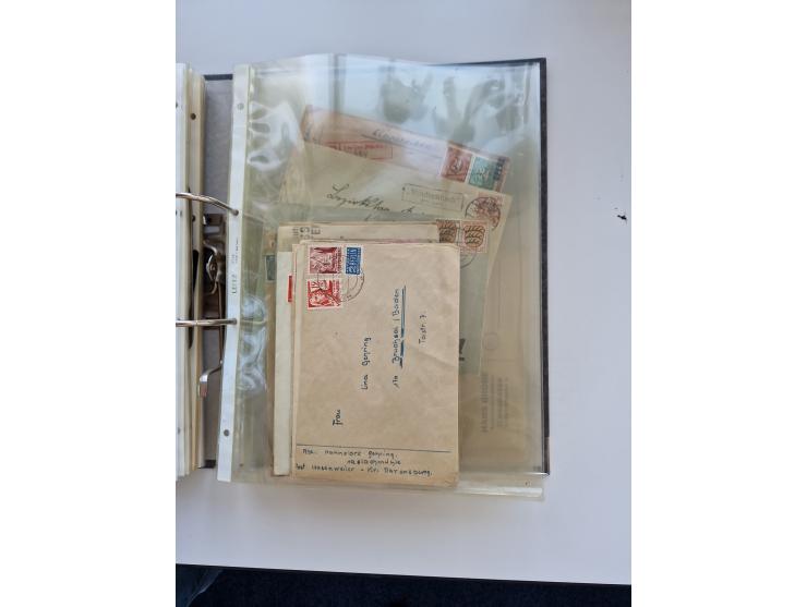 1870/2010 (ca.), Bruchsal und Umgebung, umfangreiche Heimatsammlung in 39 Ringordnern etwas unkonventionell, aber nichtsdesto