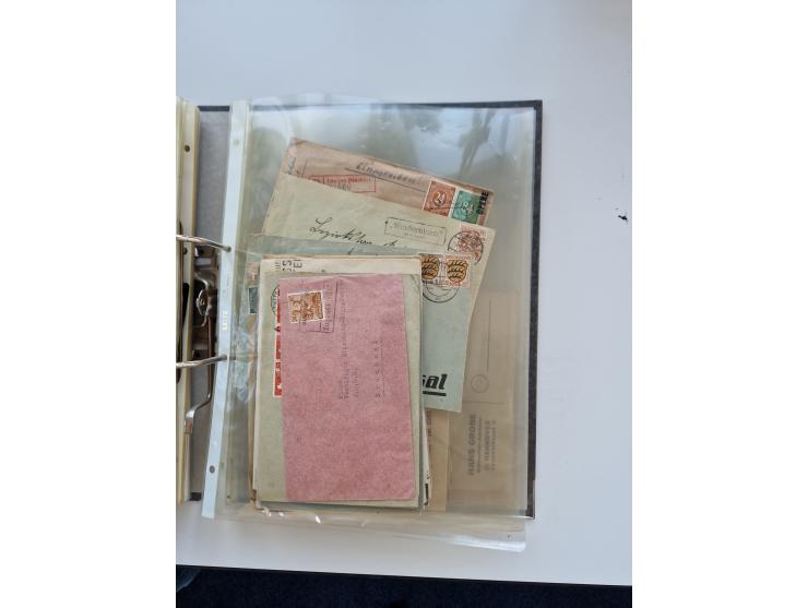 1870/2010 (ca.), Bruchsal und Umgebung, umfangreiche Heimatsammlung in 39 Ringordnern etwas unkonventionell, aber nichtsdesto