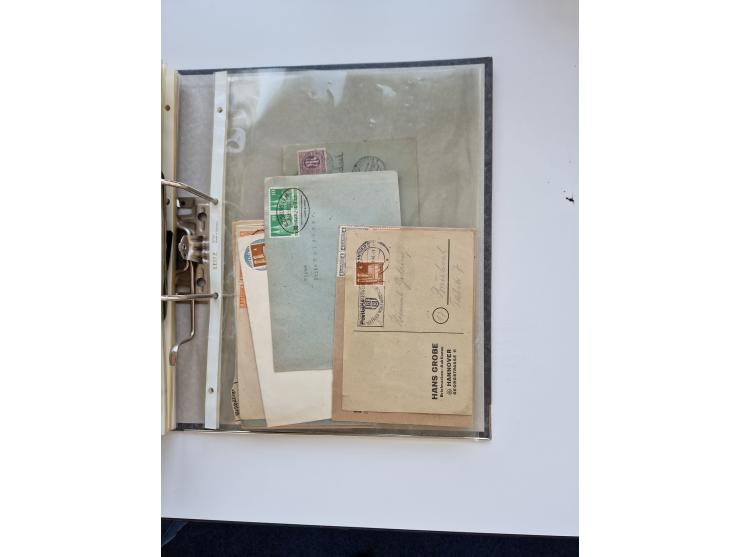 1870/2010 (ca.), Bruchsal und Umgebung, umfangreiche Heimatsammlung in 39 Ringordnern etwas unkonventionell, aber nichtsdesto