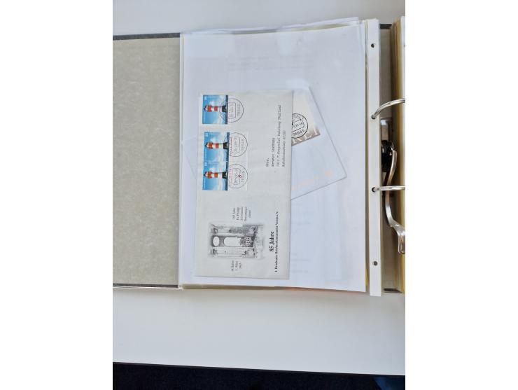 1870/2010 (ca.), Bruchsal und Umgebung, umfangreiche Heimatsammlung in 39 Ringordnern etwas unkonventionell, aber nichtsdesto