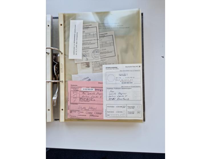 1870/2010 (ca.), Bruchsal und Umgebung, umfangreiche Heimatsammlung in 39 Ringordnern etwas unkonventionell, aber nichtsdesto