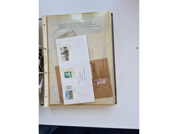 1870/2010 (ca.), Bruchsal und Umgebung, umfangreiche Heimatsammlung in 39 Ringordnern etwas unkonventionell, aber nichtsdesto