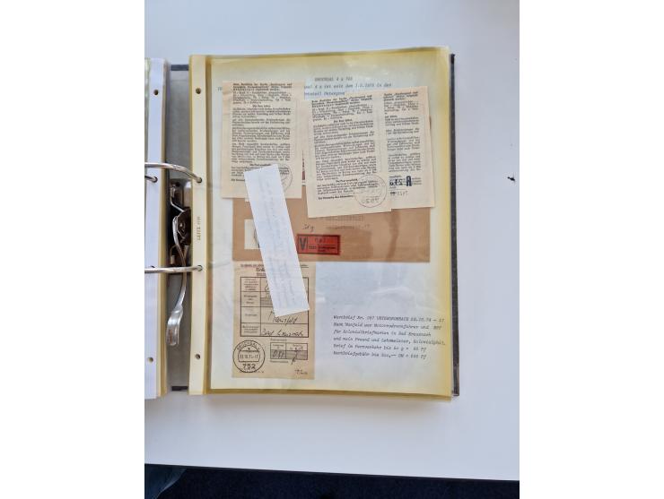 1870/2010 (ca.), Bruchsal und Umgebung, umfangreiche Heimatsammlung in 39 Ringordnern etwas unkonventionell, aber nichtsdesto