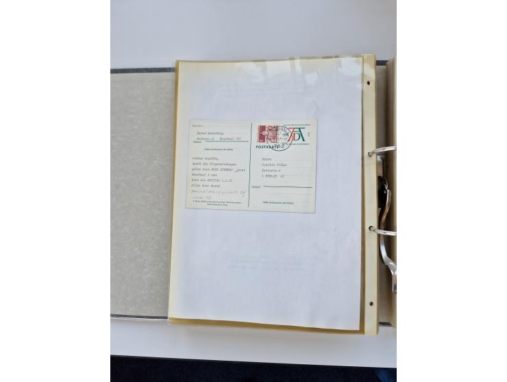 1870/2010 (ca.), Bruchsal und Umgebung, umfangreiche Heimatsammlung in 39 Ringordnern etwas unkonventionell, aber nichtsdesto