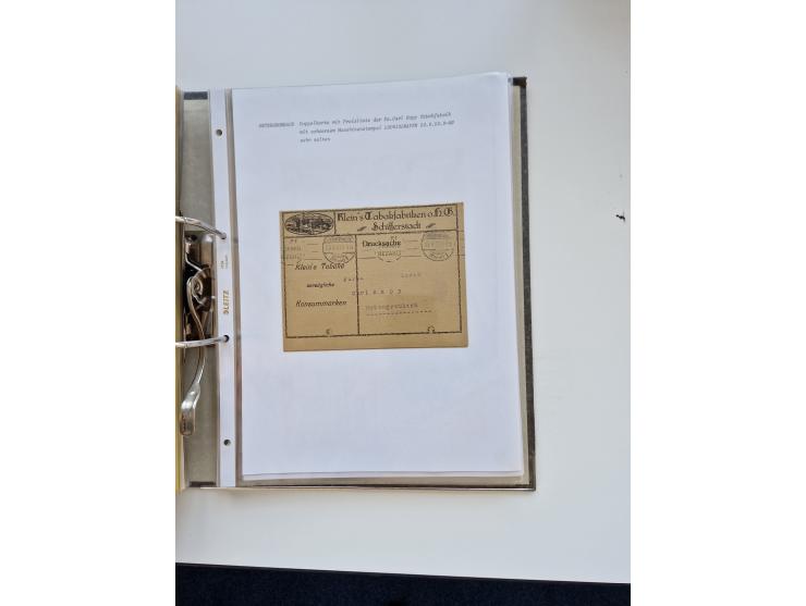 1870/2010 (ca.), Bruchsal und Umgebung, umfangreiche Heimatsammlung in 39 Ringordnern etwas unkonventionell, aber nichtsdesto