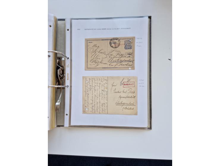 1870/2010 (ca.), Bruchsal und Umgebung, umfangreiche Heimatsammlung in 39 Ringordnern etwas unkonventionell, aber nichtsdesto