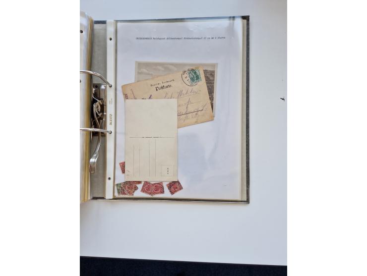 1870/2010 (ca.), Bruchsal und Umgebung, umfangreiche Heimatsammlung in 39 Ringordnern etwas unkonventionell, aber nichtsdesto