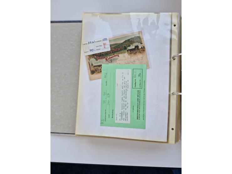 1870/2010 (ca.), Bruchsal und Umgebung, umfangreiche Heimatsammlung in 39 Ringordnern etwas unkonventionell, aber nichtsdesto