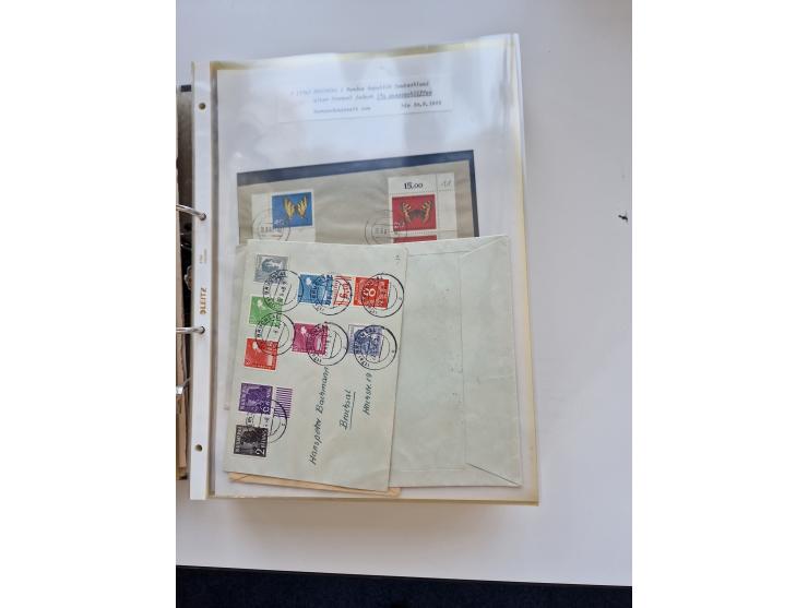 1870/2010 (ca.), Bruchsal und Umgebung, umfangreiche Heimatsammlung in 39 Ringordnern etwas unkonventionell, aber nichtsdesto