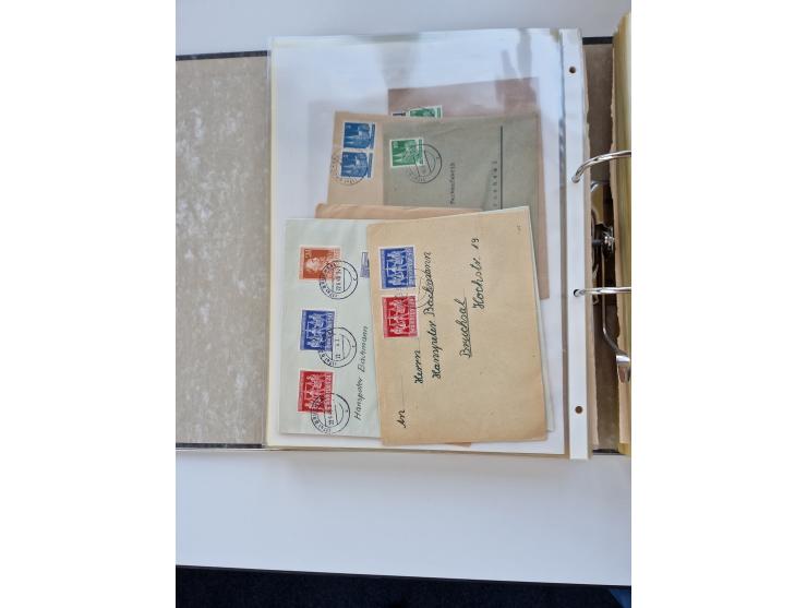 1870/2010 (ca.), Bruchsal und Umgebung, umfangreiche Heimatsammlung in 39 Ringordnern etwas unkonventionell, aber nichtsdesto