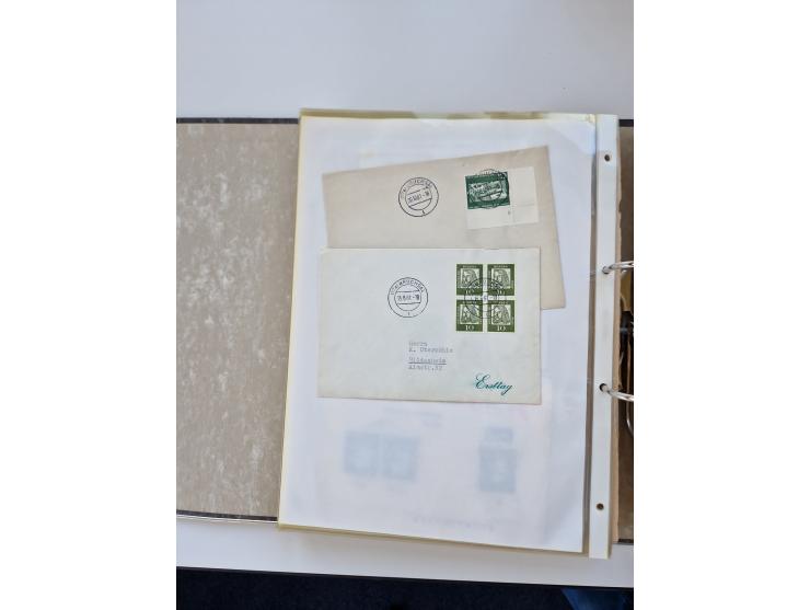 1870/2010 (ca.), Bruchsal und Umgebung, umfangreiche Heimatsammlung in 39 Ringordnern etwas unkonventionell, aber nichtsdesto