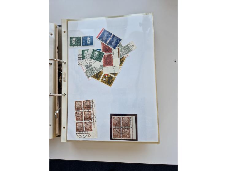 1870/2010 (ca.), Bruchsal und Umgebung, umfangreiche Heimatsammlung in 39 Ringordnern etwas unkonventionell, aber nichtsdesto