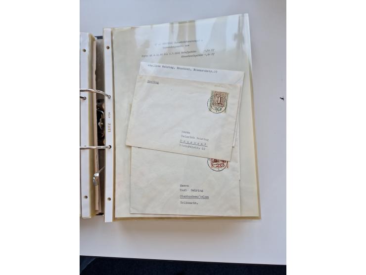 1870/2010 (ca.), Bruchsal und Umgebung, umfangreiche Heimatsammlung in 39 Ringordnern etwas unkonventionell, aber nichtsdesto