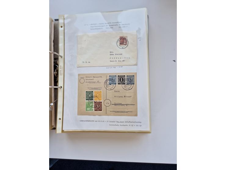 1870/2010 (ca.), Bruchsal und Umgebung, umfangreiche Heimatsammlung in 39 Ringordnern etwas unkonventionell, aber nichtsdesto