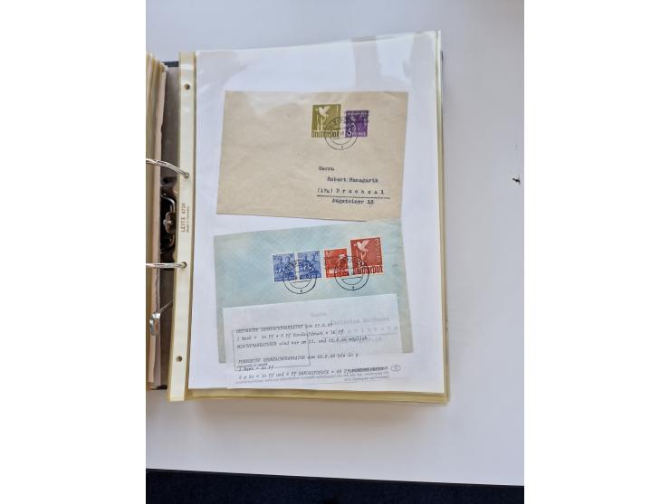 1870/2010 (ca.), Bruchsal und Umgebung, umfangreiche Heimatsammlung in 39 Ringordnern etwas unkonventionell, aber nichtsdesto