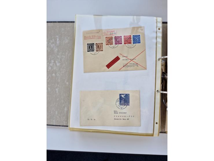 1870/2010 (ca.), Bruchsal und Umgebung, umfangreiche Heimatsammlung in 39 Ringordnern etwas unkonventionell, aber nichtsdesto