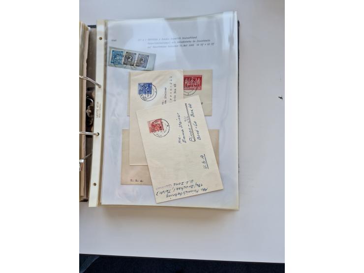 1870/2010 (ca.), Bruchsal und Umgebung, umfangreiche Heimatsammlung in 39 Ringordnern etwas unkonventionell, aber nichtsdesto