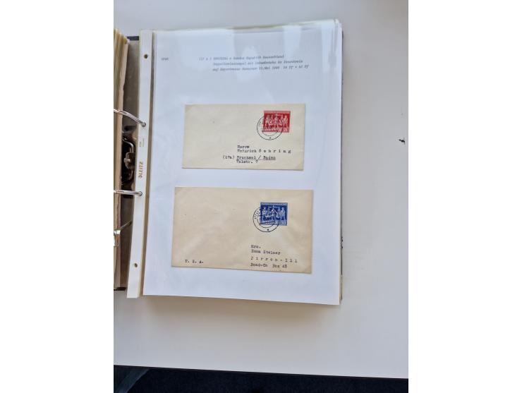 1870/2010 (ca.), Bruchsal und Umgebung, umfangreiche Heimatsammlung in 39 Ringordnern etwas unkonventionell, aber nichtsdesto