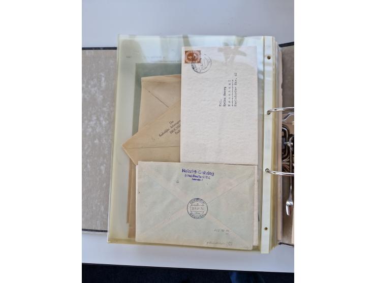 1870/2010 (ca.), Bruchsal und Umgebung, umfangreiche Heimatsammlung in 39 Ringordnern etwas unkonventionell, aber nichtsdesto