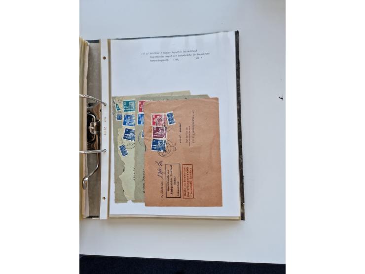 1870/2010 (ca.), Bruchsal und Umgebung, umfangreiche Heimatsammlung in 39 Ringordnern etwas unkonventionell, aber nichtsdesto