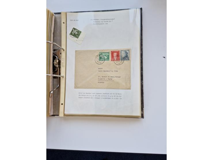 1870/2010 (ca.), Bruchsal und Umgebung, umfangreiche Heimatsammlung in 39 Ringordnern etwas unkonventionell, aber nichtsdesto