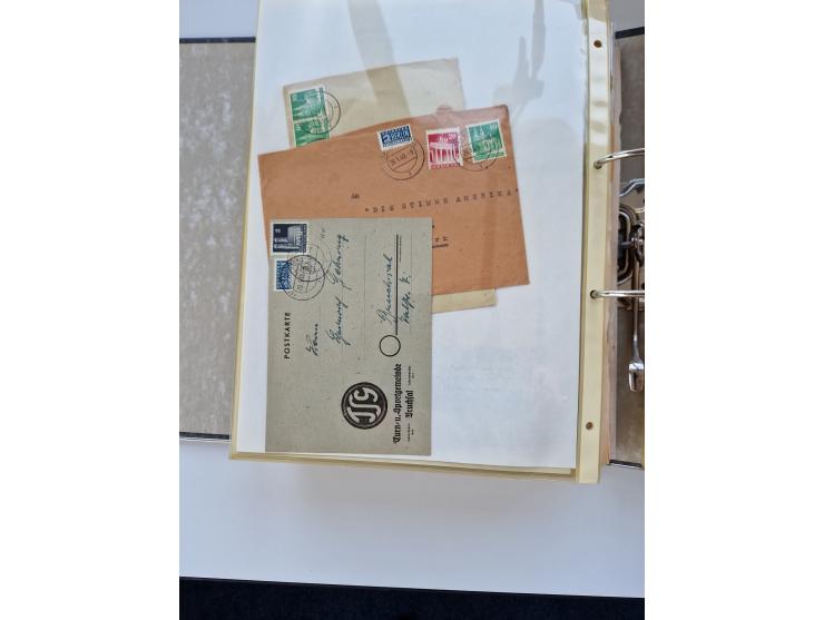 1870/2010 (ca.), Bruchsal und Umgebung, umfangreiche Heimatsammlung in 39 Ringordnern etwas unkonventionell, aber nichtsdesto