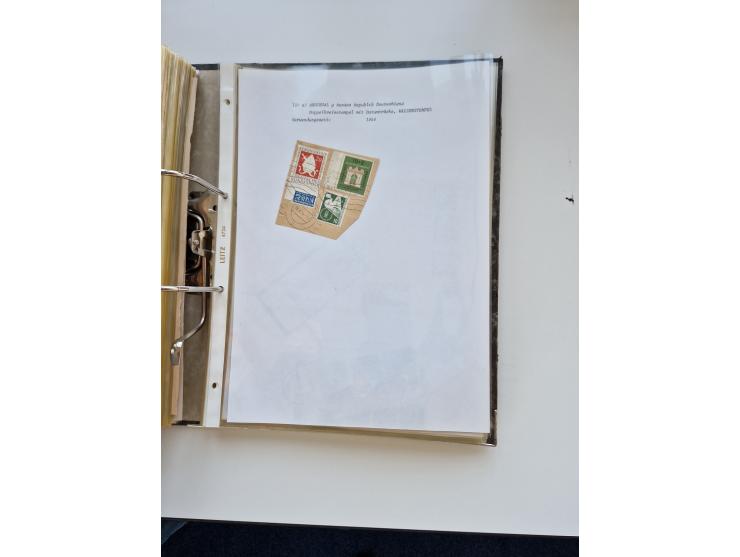 1870/2010 (ca.), Bruchsal und Umgebung, umfangreiche Heimatsammlung in 39 Ringordnern etwas unkonventionell, aber nichtsdesto