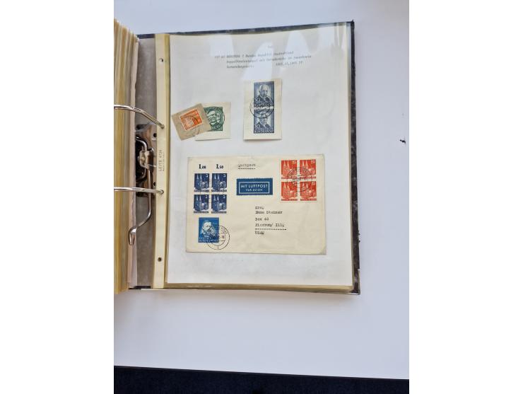 1870/2010 (ca.), Bruchsal und Umgebung, umfangreiche Heimatsammlung in 39 Ringordnern etwas unkonventionell, aber nichtsdesto