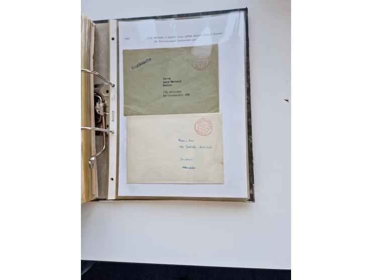 1870/2010 (ca.), Bruchsal und Umgebung, umfangreiche Heimatsammlung in 39 Ringordnern etwas unkonventionell, aber nichtsdesto