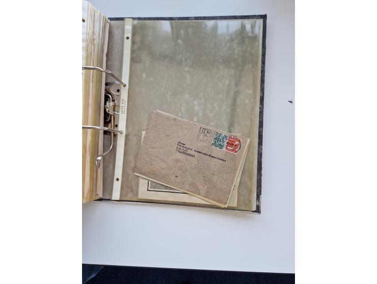 1870/2010 (ca.), Bruchsal und Umgebung, umfangreiche Heimatsammlung in 39 Ringordnern etwas unkonventionell, aber nichtsdesto