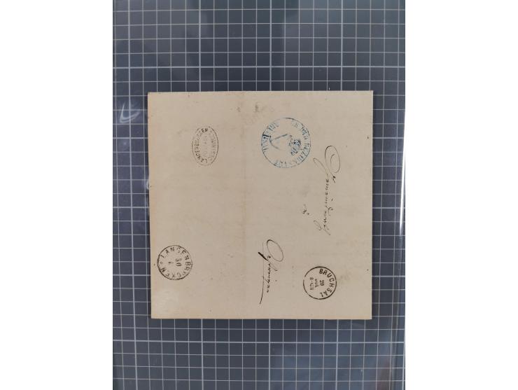 1745/1882, Bruchsal, Sammlung von ca. 160 markenlosen Belegen mit meist Vorphila und nur wenige spätere Dienstbriefe, u.a. ad