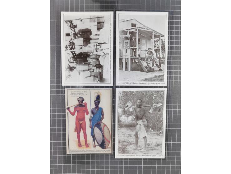 1900/13, Partie mit 12 Ansichtskarten mit Schwerpunkt zum Thema “Eisenbahn”, dabei u.a. “Eisenbahn-Windhoek durch das Kahngeb