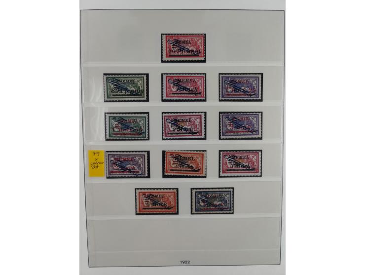 1920/39, ungebrauchte/postfrische und gestempelte Partie, dabei Teilsammlungen mit besseren, bessere Sätze, teils mehrfach wi